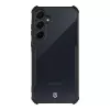 Tactical zadný kryt Quantum Stealth Galaxy A55 5G transparentná/čierna