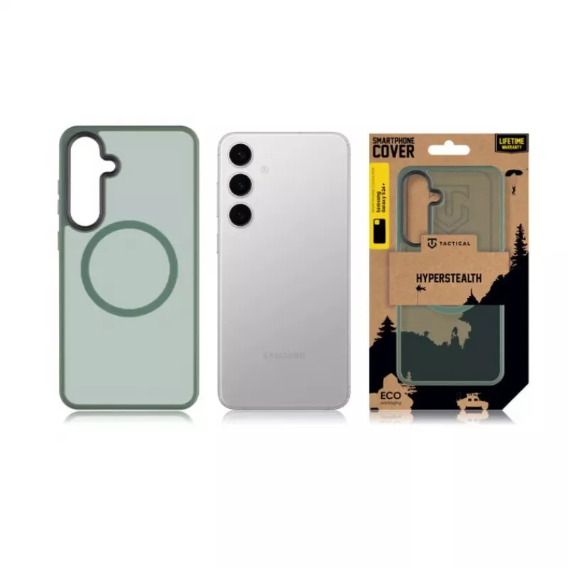 Tactical zadný kryt MagForce Hyperstealth Galaxy S24+ Forest Green