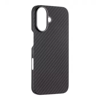 Tactical zadný kryt MagForce Aramid pre iPhone 16 čierny