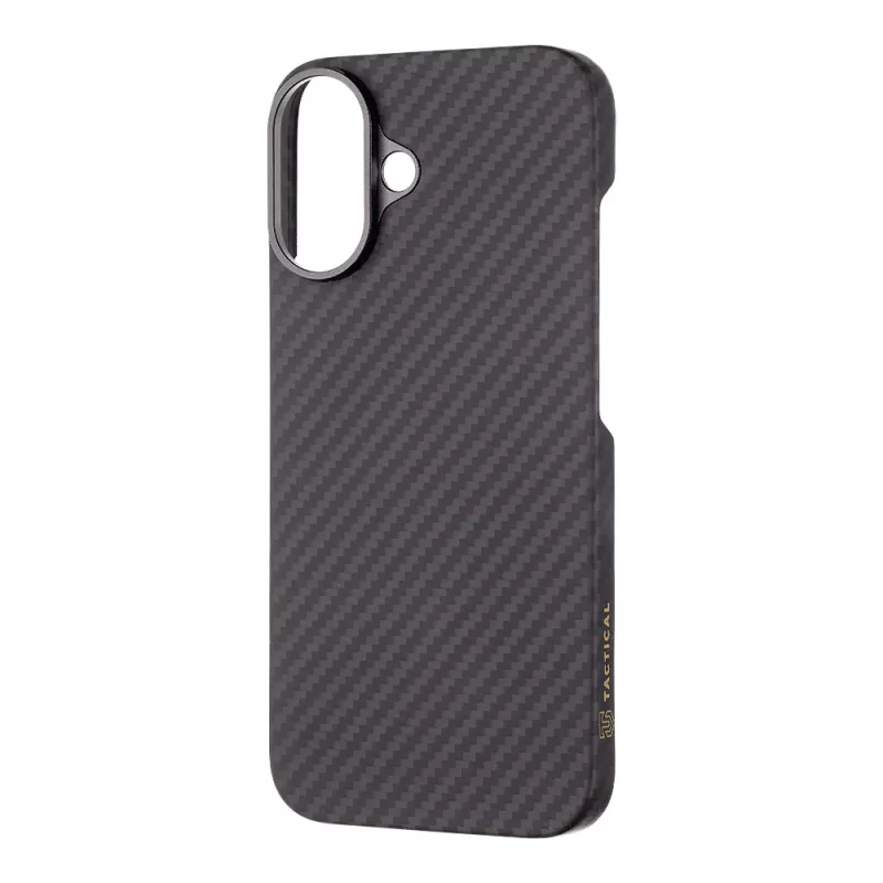 Tactical zadný kryt MagForce Aramid pre iPhone 16 čierny