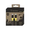 Tactical MagRope USB-C na USB-C kábel 1,2 m čierny/žltý