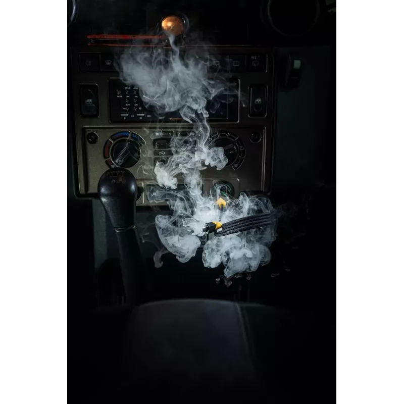 Tactical MagRope USB-C na USB-C kábel 1,2 m čierny/žltý