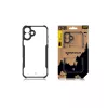 Tactical zadné puzdro Quantum Stealth iPhone 16 Plus transparentná/čierna