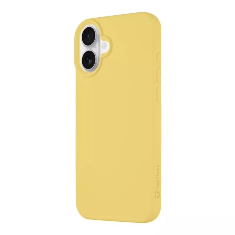 Tactical zadné puzdro MagForce Velvet Smoothie pre iPhone 16 Plus - Banana Yellow