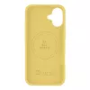 Tactical zadné puzdro MagForce Velvet Smoothie pre iPhone 16 Plus - Banana Yellow