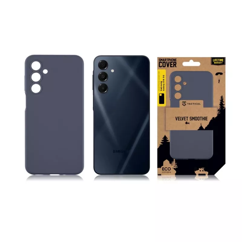 Tactical zadné krytie Velvet Smoothie pre Samsung Galaxy A16 4G/5G - čierna