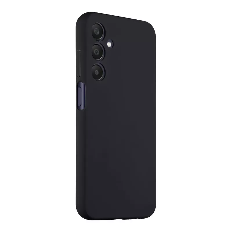 Tactical zadné krytie Velvet Smoothie pre Samsung Galaxy A25 5G - Asphalt (tmavosivá)