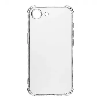 Tactical zadné krytie TPU Plyo pre iPhone 16e/17e transparentné