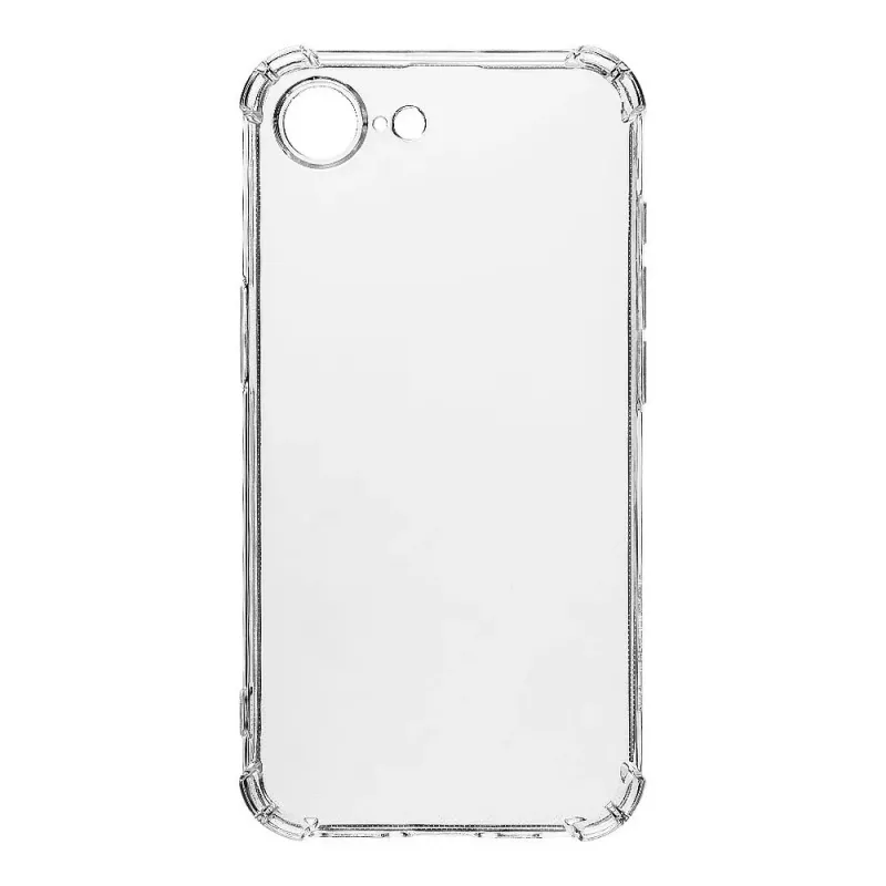 Tactical zadné krytie TPU Plyo pre iPhone 16e/17e transparentné