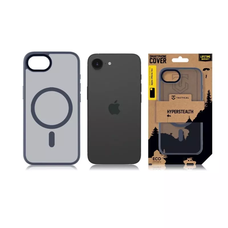 Taktické zadné puzdro MagForce Hyperstealth pre iPhone 16e/17e Deep Blue