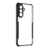 Taktické zadné puzdro Quantum Stealth Galaxy A36 5G Clear/Black