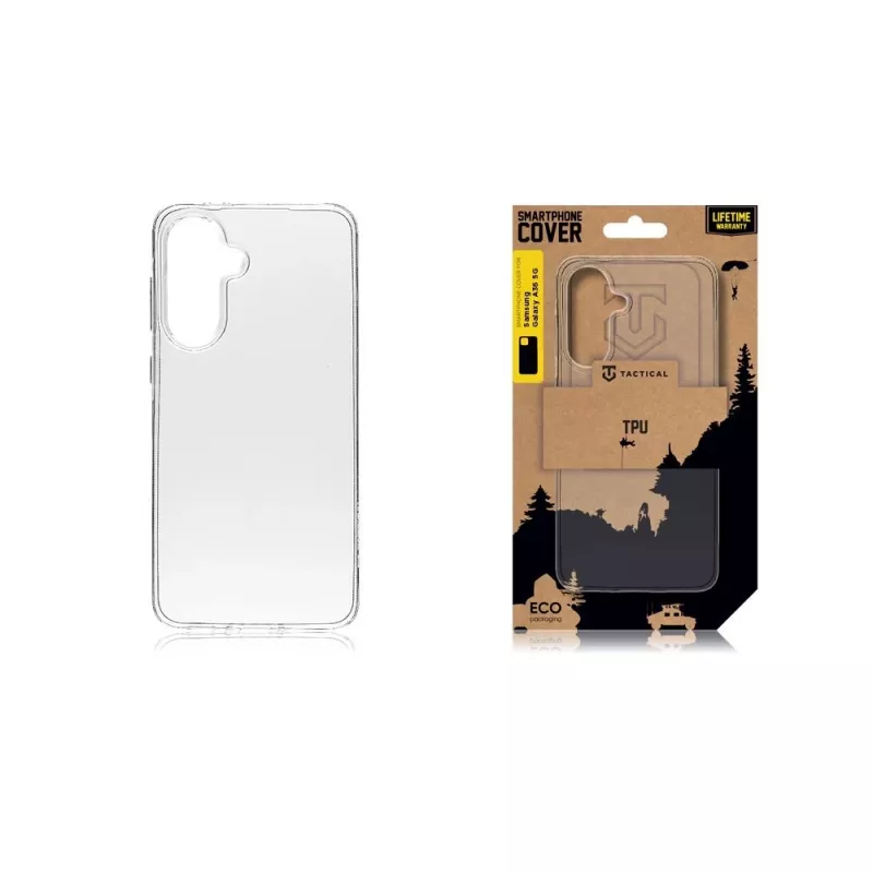 Tactical zadné krytie TPU pre Samsung Galaxy A36 5G transparentné