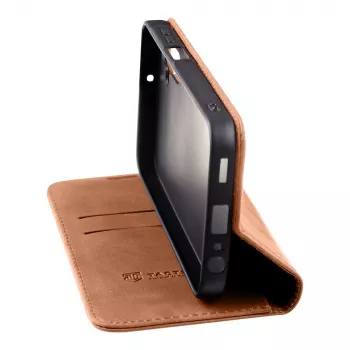 Tactical knižné puzdro Xproof pre Samsung Galaxy A36 5G, Mud Brown