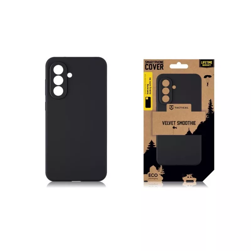 Tactical zadné krytie Velvet Smoothie pre Samsung Galaxy A36 5G, Asphalt