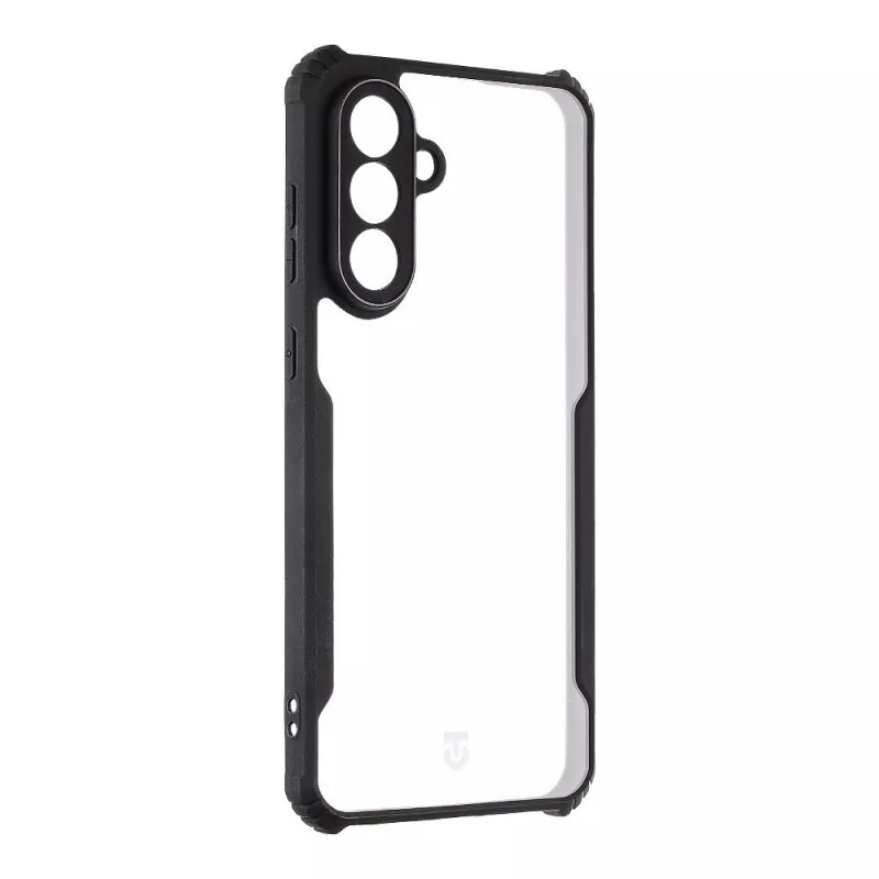 Tactical zadné krytie Quantum Stealth pre Samsung Galaxy A56 5G transparentné/čierna