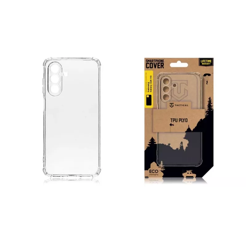 Tactical zadný kryt TPU Plyo pre Samsung Galaxy A26 5G transparentný