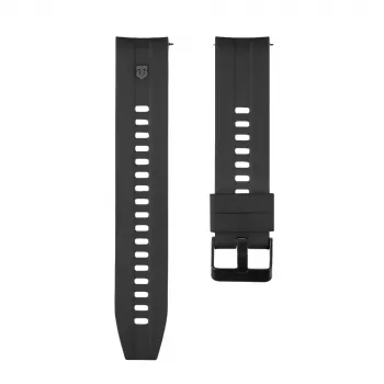 Tactical rýchloupínací silikónový remienok 20mm čierny