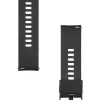 Tactical rýchloupínací silikónový remienok 22mm čierny