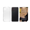 Tactical zadný kryt TPU Plyo Galaxy Xcover 7 Pro transparentný