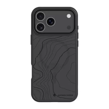 Tactical zadný kryt MagForce Hyperstealth Sika pre Apple iPhone 17 Pro Max, Asphalt