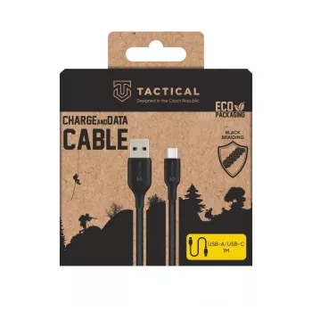 Tactical Stitch Thread kábel USB-A/USB-C čierny - kábel - digitálny/dátový