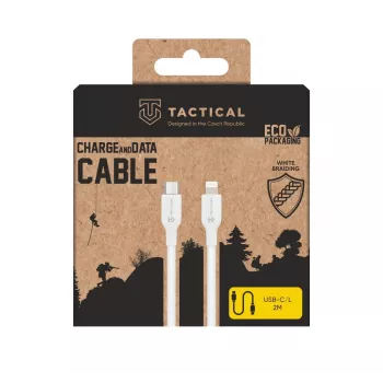 Tactical Stitch Thread kábel USB-C/Lightning biely - kábel - digitálny/dátový