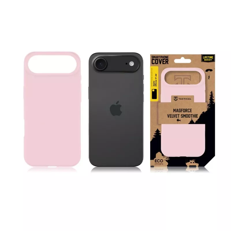 Tactical zadný kryt MagForce Velvet Smoothie pre iPhone 17 - Pink Panther