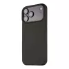 Taktické zadné puzdro MagForce Velvet Smoothie pre iPhone 17 Pro Max - Midnight Black