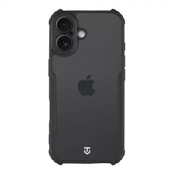 Tactical zadné krytie Quantum Stealth iPhone 17 Transparent/čierna