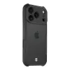 Tactical zadné krytie Quantum Stealth iPhone 17 Pro Transparent/čierna