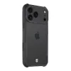 Taktické zadné puzdro Quantum Stealth pre Apple iPhone 17 Pro Max Clear/Black