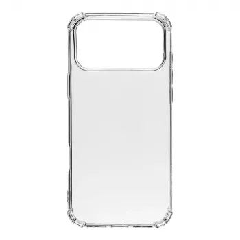 Tactical zadné krytie TPU Plyo pre Apple iPhone 17 Pro Max Transparent