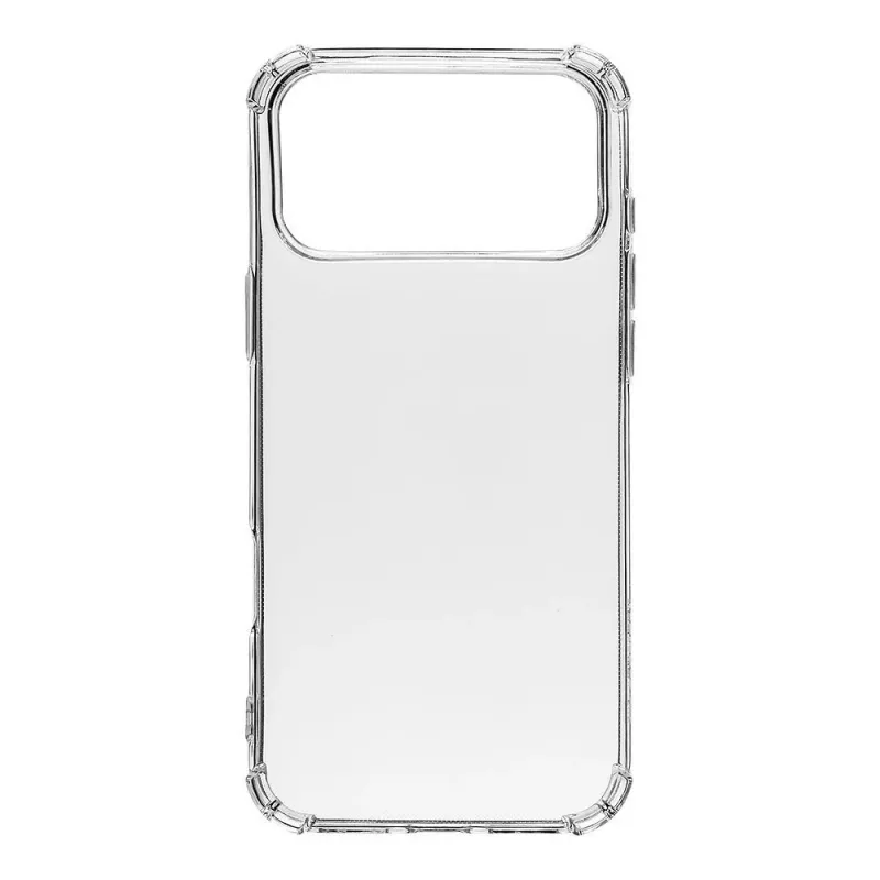 Tactical zadné krytie TPU Plyo pre Apple iPhone 17 Pro Max Transparent