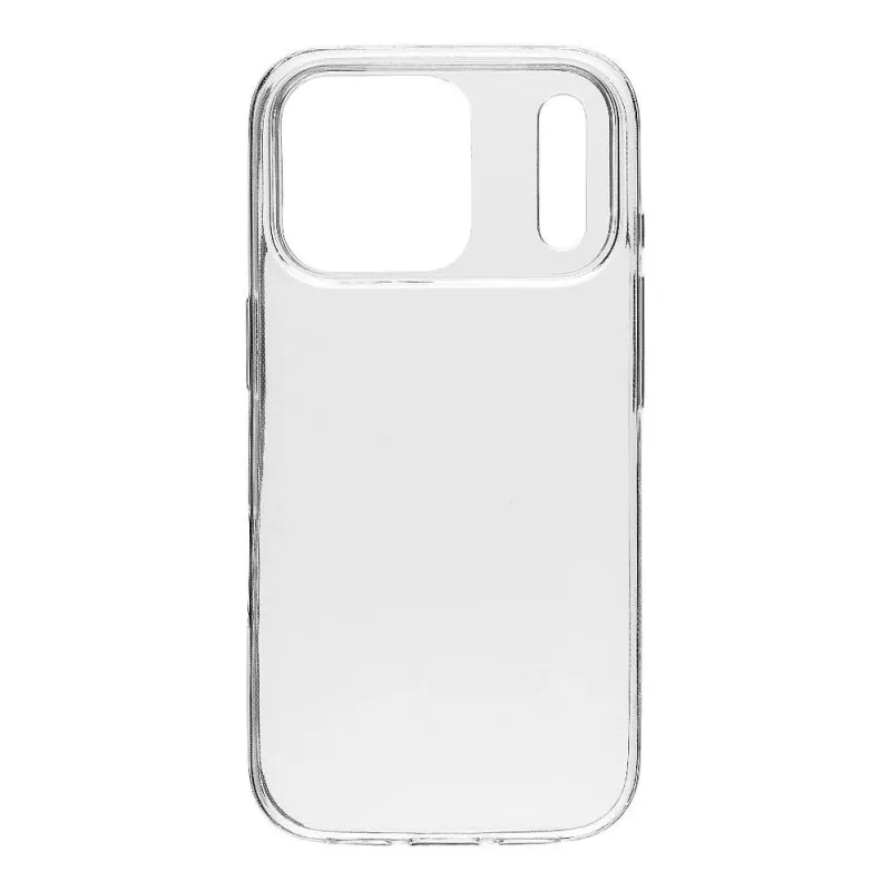 Tactical zadné krytie TPU pre Apple iPhone 17 Pro Transparent