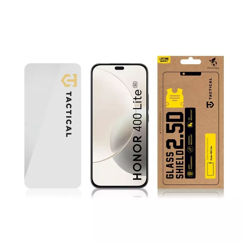 Tactical Glass Shield 2.5D pre Honor 400 Lite číra