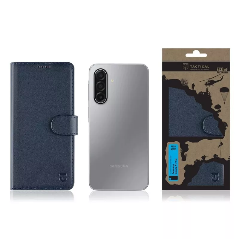 Tactical knižné krytie Xproof pre Samsung Galaxy A17 5G, modrá