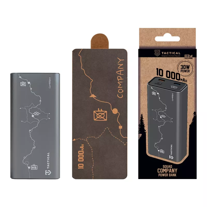Tactical Squad Company 30W 10000 mAh power banka
