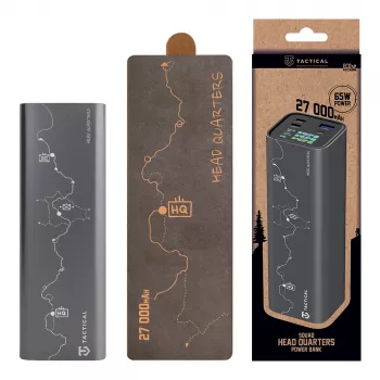 Tactical Squad Head Quarters 65W 27000 mAh power banka