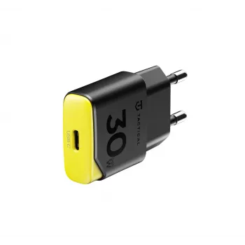 Tactical Minimi GaN 30W USB-C nástenná nabíjačka čierna