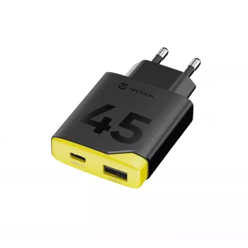 Tactical Minimi GaN 45W AC USB-C nástenná nabíjačka čierna