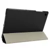 Tactical Book Cover Tri Fold Galaxy TAB A11+ čierna