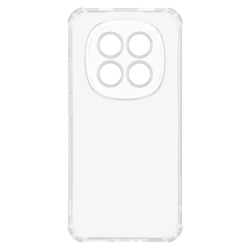 Tactical zadný kryt TPU Plyo pre Xiaomi Redmi Note 15 Pro 5G, transparentný