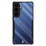 Tactical zadný kryt Quantum Stealth Galaxy S26+ transparentná/čierna