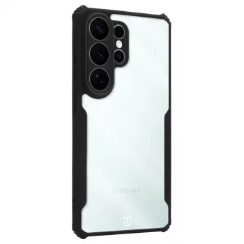Tactical zadný kryt Quantum Stealth Galaxy S26 Ultra Clear/Black