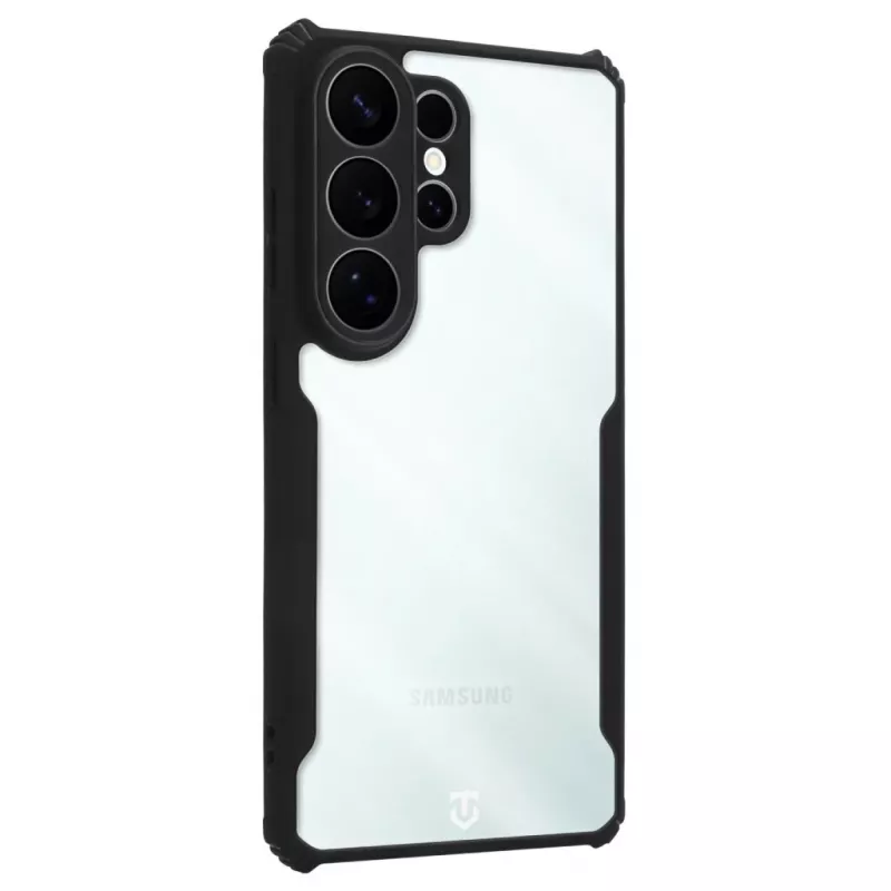 Tactical zadný kryt Quantum Stealth Galaxy S26 Ultra Clear/Black