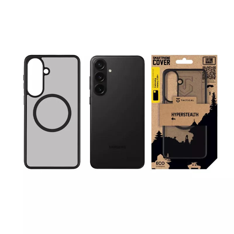 Tactical zadný kryt MagForce Hyperstealth Galaxy S26+ Asphalt