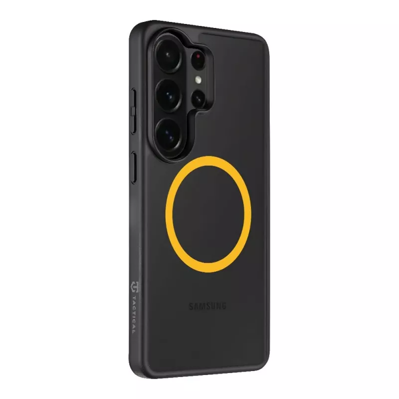 Tactical zadný kryt MagForce Hyperstealth 2.0 pre Samsung Galaxy S26 Ultra, čierny/žltý