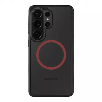 Tactical zadný kryt MagForce Hyperstealth 2.0 pre Samsung Galaxy S26 Ultra, čierna/červená