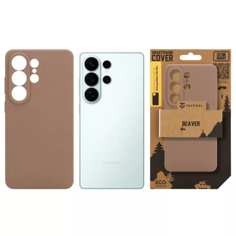 Tactical Back Cover Beaver pre Samsung Galaxy S26 Ultra, čierna