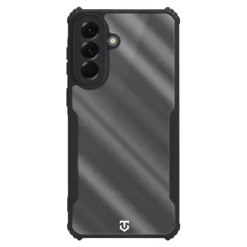 Taktické zadné puzdro Quantum Stealth Galaxy A57 transparentná/čierna